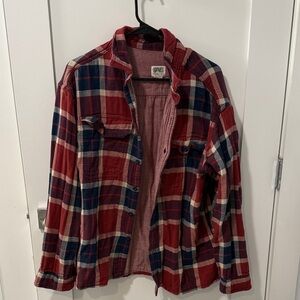AE Red and Blue flannel